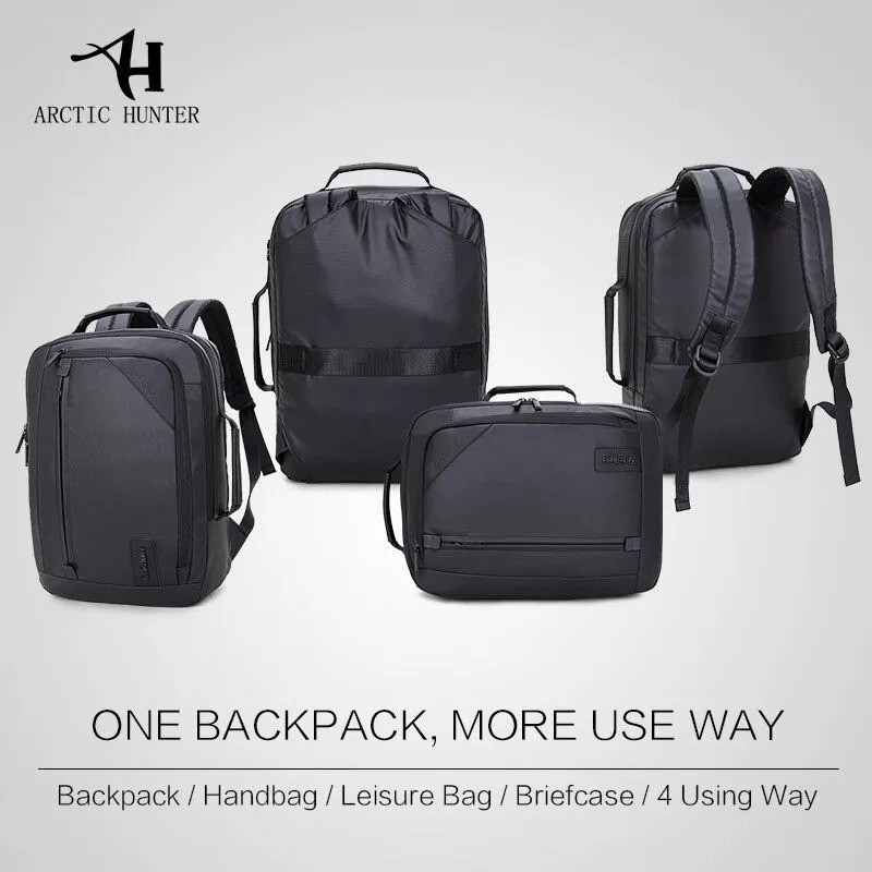ARCTIC HUNTER B00346 WATERPROOF LAPTOP TRAVEL BACKPACK (AH346)